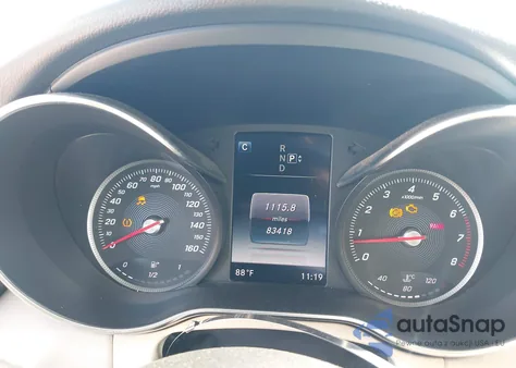 2015 Mercedes-Benz C 300 4Matic из США, поврежденный, VIN 55SWF4KB4FU002888